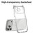 iPhone 17 Pro Max XDcase Candy DIY Detachable Lanyard Hole Shockproof Phone Case - Transparent Pink