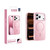 iPhone 17 Pro Max XDcase Metal Lens Frame Skin Feel Magnetic Phone Case - Pink