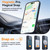 iPhone 17 Pro Max XDcase Skin Feel Magnetic Frosted Phone Case with Lens Film - Black