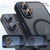 iPhone 17 Pro Max XDcase Skin Feel Magnetic Frosted Phone Case with Lens Film - Grey