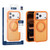 iPhone 17 Pro Max XDcase YADUN Rotating Bracket Magnetic Phone Case - Orange
