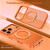 iPhone 17 Pro Max XDcase YADUN Rotating Bracket Magnetic Phone Case - Orange