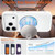 iPhone 17 Pro Max XDcase YADUN Rotating Bracket Magnetic Phone Case - Transparent