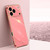 iPhone 17 Pro Max XINLI Straight Edge 6D Electroplate TPU Phone Case - Hawthorn Red
