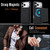 iPhone 17 Pro Max YM030 Retro Faux Leather Magnetic Detachable Wallet Phone Case - Black