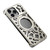 iPhone 17 Pro Max Yunyan Series Alloy Rotating Holder MagSafe Half Frame Phone Case - Silver