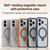 iPhone 17 Pro Max ZGA 360 Pivot Holder Magsafe PC Hybrid TPU Phone Case - Grey