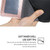 iPhone 17 Pro Max Zipper Bag Leather Phone Case - Rose Gold