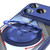 iPhone 17 Pro 360 Holder Magsafe Acrylic Hybrid TPU Phone Case - Blue