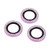 iPhone 17 Pro 9H Point Drill Camera Lens Protector Ring - Purple