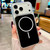 iPhone 17 Pro Acrylic MagSafe Fine Circle Magnetic Phone Case - Black