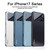 iPhone 17 Pro AG Frosted Electroplating Acrylic Phone Case - Sierra Blue