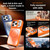 iPhone 17 Pro AG Frosted Lens Holder MagSafe Phone Case - Orange
