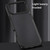 iPhone 17 Pro Airbag Anti-fall PC Hybrid TPU Phone Case - Matte Black