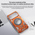 iPhone 17 Pro Aluminum Alloy Borderless MagSafe Rotating Holder Phone Case - Blue