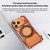 iPhone 17 Pro Aluminum Alloy Frameless 360-Degree Rotating Phone Case - Silver