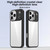 iPhone 17 Pro Anti-fingerprint Highly Transparent PC Phone Case - Titanium Grey