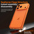 iPhone 17 Pro Armor Dual-side Anti-slip Metal Frame Case with Lens Cover - Blue