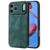 iPhone 17 Pro AZNS 3D Embossed Skin Feel Phone Case - Dark Green