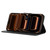 iPhone 17 Pro Butterfly Embossed Flip Leather Phone Case - Black