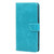 iPhone 17 Pro Calf Texture Buckle Flip Leather Phone Case - Light Blue