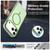 iPhone 17 Pro Candy Fine Circle Magsafe PC Hybrid TPU Phone Case - Green