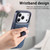 iPhone 17 Pro CaseNeo Finger Grip Wristband MagSafe Back Phone Case - Blue