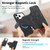 iPhone 17 Pro CaseNeo MagSafe RFID Anti-theft Retro Leather Phone Case - Black