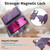 iPhone 17 Pro CaseNeo MagSafe RFID Anti-theft Zipper Wallet Retro Leather Phone Case - Purple