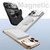iPhone 17 Pro Change to 17 Big Lens Window Frosted MagSafe Phone Case - Gray