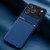 iPhone 17 Pro Classic Tilt Strip Grain Magnetic Shockproof PC + TPU Phone Case - Blue