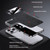 iPhone 17 Pro Cloud Dragon Pattern Plain Leather PC Phone Case - White