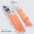 iPhone 17 Pro Cloud Mirror Acrylic Transparent Shockproof MagSafe Phone Case - Orange