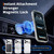 iPhone 17 Pro Colorful Hard PC Hybrid Soft TPU Magnetic Phone Case - White