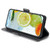 iPhone 17 Pro Contrast Color Side Buckle Leather Phone Case - Black + Grey