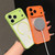 iPhone 17 Pro Cooling Skin Feel Magnetic Phone Case - Fluorescent Green