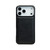 iPhone 17 Pro Cowhide Texture Back Cover Phone Case - Black