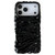 iPhone 17 Pro Cream Texture Electroplating TPU Full Coverage Phone Case - Black