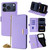 iPhone 17 Pro Crossbody Chain Leather Phone Case - Purple