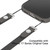 iPhone 17 Pro Crossbody Imitation Nylon Magnetic Liquid Pop-Up Animation Liquid Silicone Phone Case - Midnight