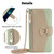 iPhone 17 Pro Crossbody Litchi Texture Leather Phone Case - Green