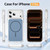 iPhone 17 Pro Crystal Frosted Skin Feel Magnetic MagSafe Phone Case - Blue