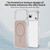 iPhone 17 Pro Crystal Frosted Skin Feel Magnetic MagSafe Phone Case - Gold
