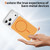 iPhone 17 Pro Crystal Frosted Skin Feel Magnetic MagSafe Phone Case - Orange