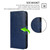 iPhone 17 Pro Crystal Texture Leather Phone Case - Royal Blue