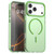 iPhone 17 Pro C-type Candy Fine Circle Magsafe PC Hybrid TPU Phone Case - Green