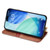 iPhone 17 Pro Cubic Grid Pressed Magnetic Leather Phone Case - Brown