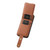iPhone 17 Pro Denior D14 NK Retro Pattern MagSafe Magnetic Card Holder Leather Phone Case - Brown