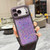 iPhone 17 Pro Diamond Glitter Sequins TPU Phone Case - Purple