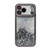 iPhone 17 Pro Diamond Gradient Glitter Sequins Plated Phone Case - Black